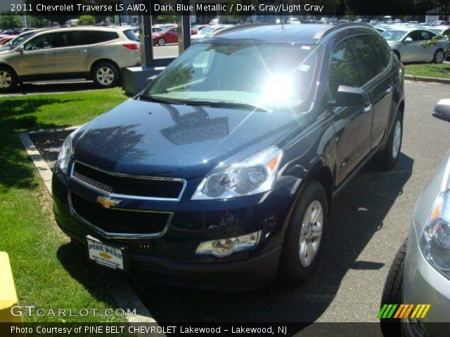 2011 Chevrolet Traverse LS AWD in Dark Blue Metallic