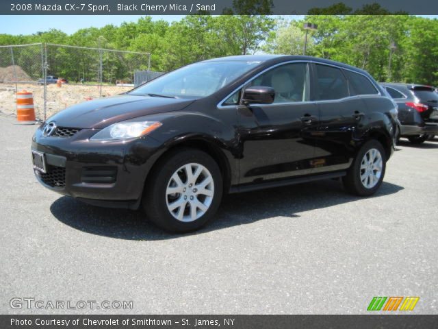 2008 Mazda CX-7 Sport in Black Cherry Mica