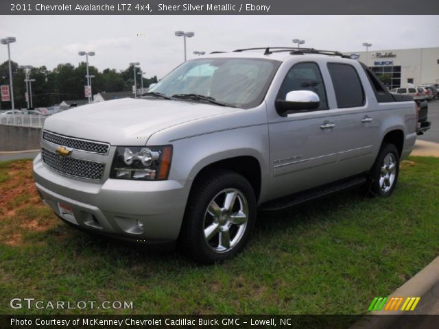 2011 Chevrolet Avalanche LTZ 4x4 in Sheer Silver Metallic