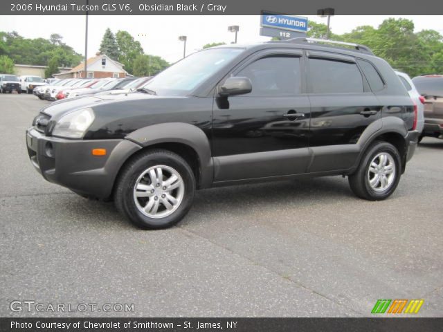 2006 Hyundai Tucson GLS V6 in Obsidian Black