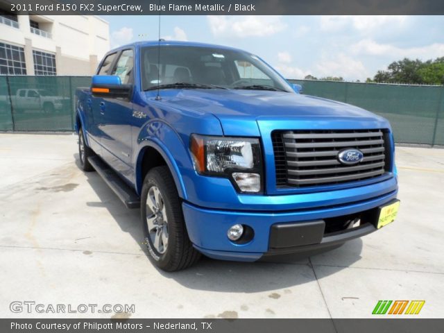 2011 Ford F150 FX2 SuperCrew in Blue Flame Metallic