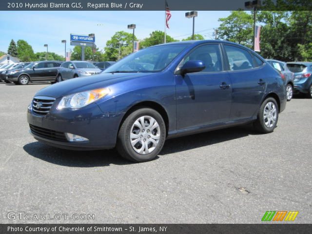 2010 Hyundai Elantra GLS in Regatta Blue