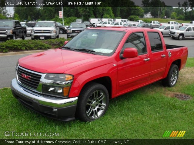 2011 GMC Canyon SLE Crew Cab in Fire Red
