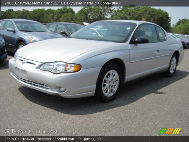 2003 Chevrolet Monte Carlo LS in Galaxy Silver Metallic