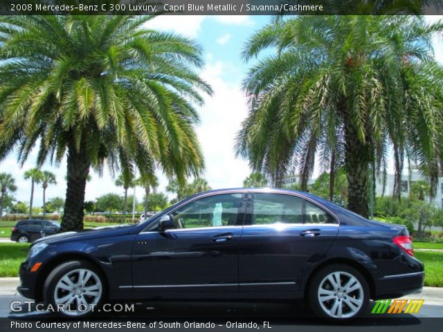 2008 Mercedes-Benz C 300 Luxury in Capri Blue Metallic
