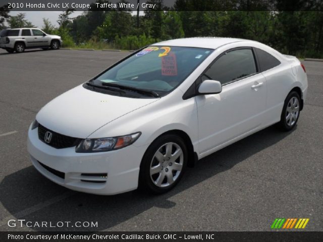 2010 Honda Civic LX Coupe in Taffeta White