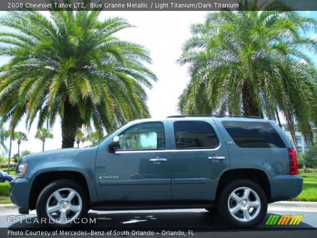 2008 Chevrolet Tahoe LTZ in Blue Granite Metallic
