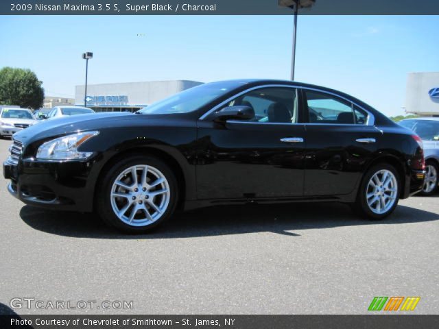 2009 Nissan Maxima 3.5 S in Super Black