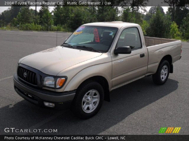 2004 Toyota Tacoma Regular Cab in Mystic Gold Metallic