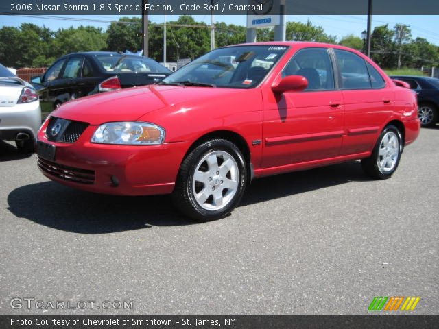 2006 Nissan Sentra 1.8 S Special Edition in Code Red