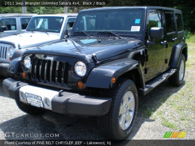 2011 Jeep Wrangler Unlimited Sahara 4x4 in Black