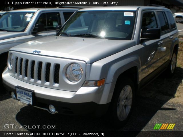 2011 Jeep Patriot Latitude X in Bright Silver Metallic
