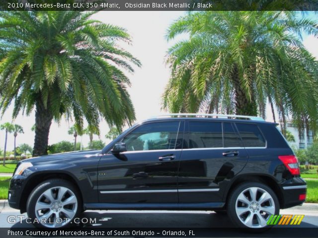 2010 Mercedes-Benz GLK 350 4Matic in Obsidian Black Metallic