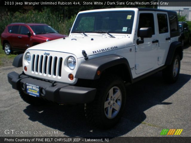 2010 Jeep Wrangler Unlimited Rubicon 4x4 in Stone White