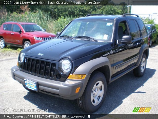 2007 Jeep Liberty Sport 4x4 in Black Clearcoat