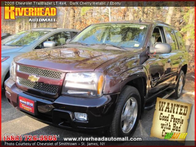 2008 Chevrolet TrailBlazer LT 4x4 in Dark Cherry Metallic