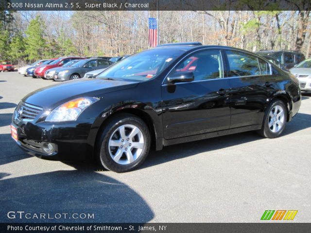 2008 Nissan Altima 2.5 S in Super Black