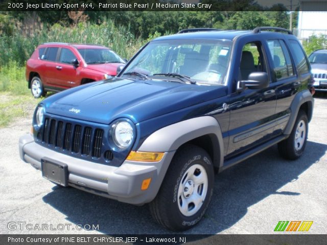 2005 Jeep Liberty Sport 4x4 in Patriot Blue Pearl