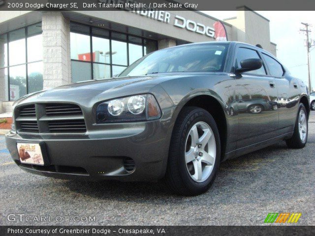 2009 Dodge Charger SE in Dark Titanium Metallic