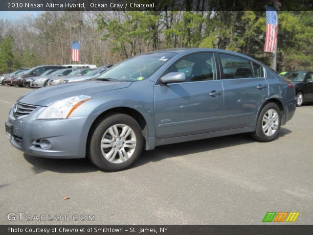 2010 Nissan Altima Hybrid in Ocean Gray