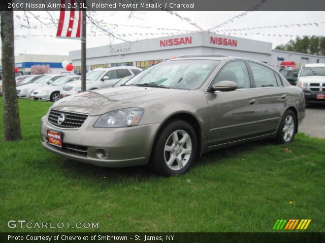 2006 Nissan Altima 2.5 SL in Polished Pewter Metallic