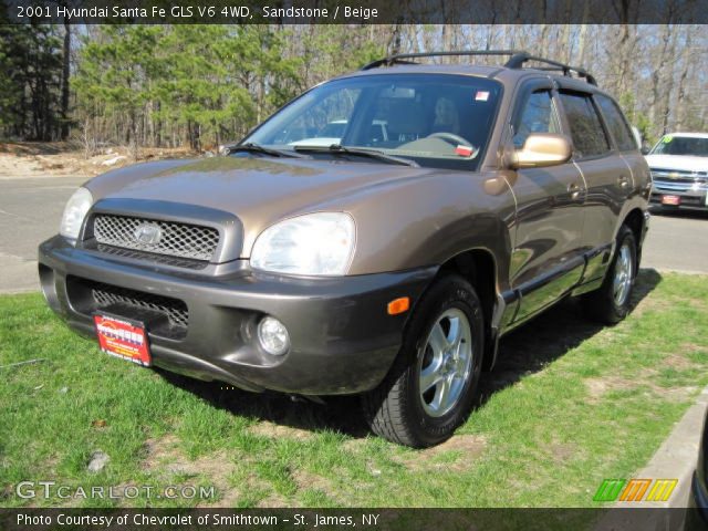 2001 Hyundai Santa Fe GLS V6 4WD in Sandstone