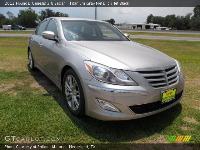 2012 Hyundai Genesis 3.8 Sedan in Titanium Gray Metallic