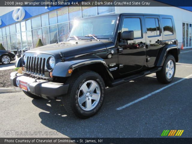 2008 Jeep Wrangler Unlimited Sahara 4x4 in Black