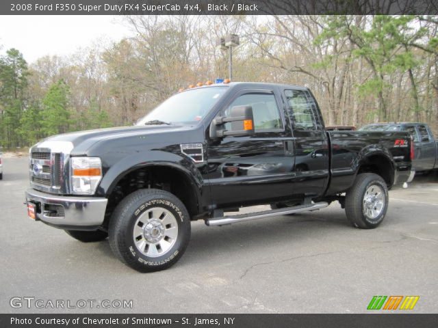 2008 Ford F350 Super Duty FX4 SuperCab 4x4 in Black