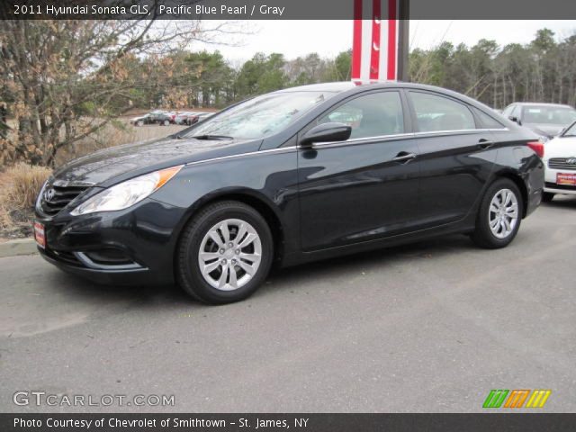 2011 Hyundai Sonata GLS in Pacific Blue Pearl