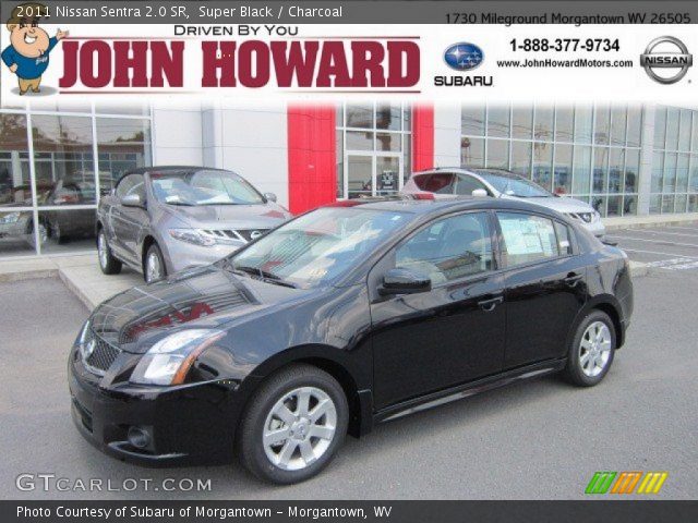 2011 Nissan Sentra 2.0 SR in Super Black