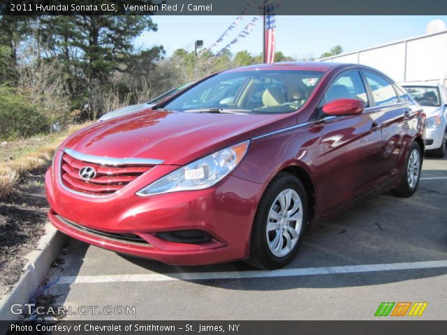 2011 Hyundai Sonata GLS in Venetian Red