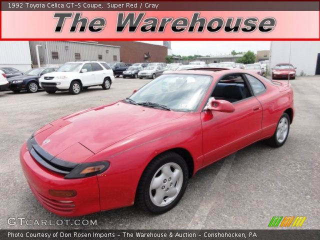 1992 Toyota Celica GT-S Coupe in Super Red