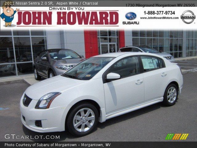 2011 Nissan Sentra 2.0 SR in Aspen White