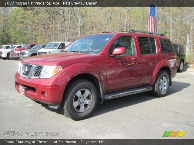2007 Nissan Pathfinder SE 4x4 in Red Brawn