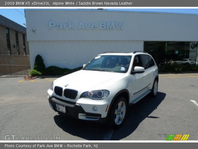 2009 BMW X5 xDrive30i in Alpine White