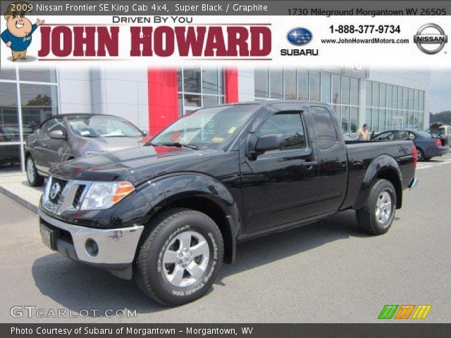 2009 Nissan Frontier SE King Cab 4x4 in Super Black
