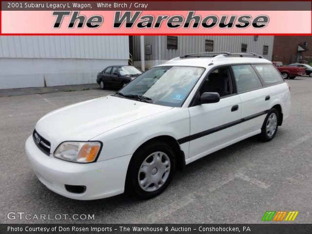 2001 Subaru Legacy L Wagon in White Birch