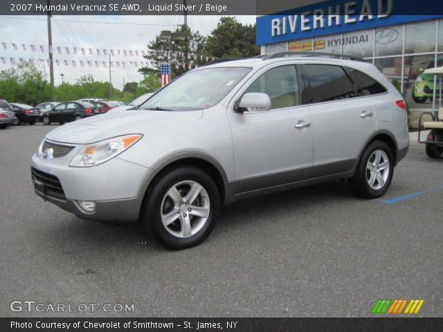 2007 Hyundai Veracruz SE AWD in Liquid Silver