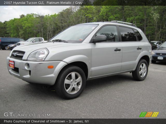 2007 Hyundai Tucson GLS in Platinum Metallic