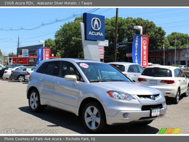 2008 Acura RDX  in Alabaster Silver Metallic