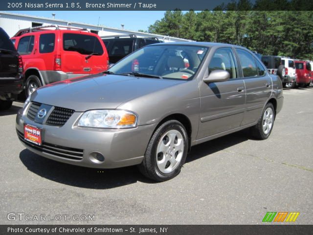 2005 Nissan Sentra 1.8 S in Bronze Shimmer