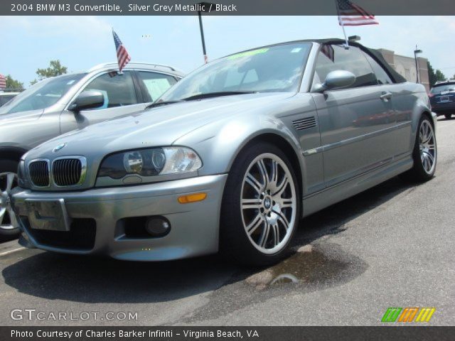 2004 BMW M3 Convertible in Silver Grey Metallic