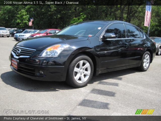 2008 Nissan Altima 3.5 SL in Super Black