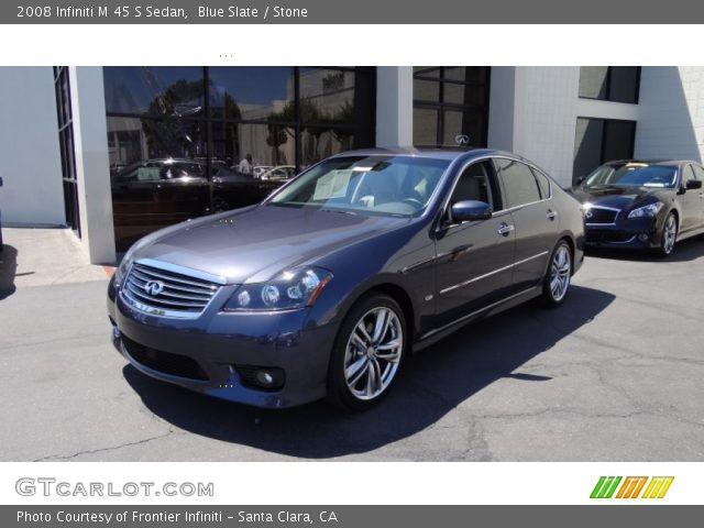 2008 Infiniti M 45 S Sedan in Blue Slate