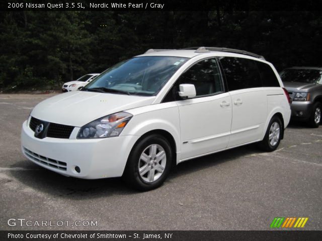 2006 Nissan Quest 3.5 SL in Nordic White Pearl