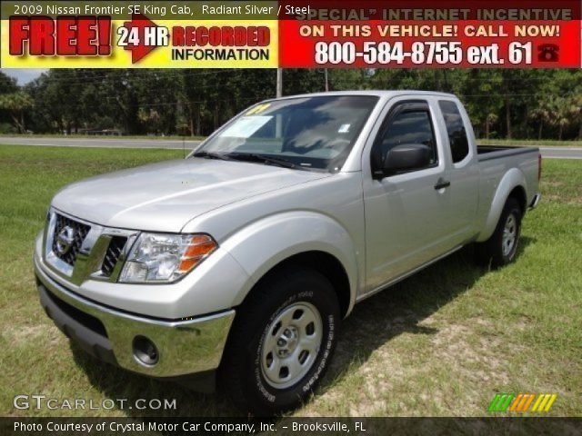 2009 Nissan Frontier SE King Cab in Radiant Silver