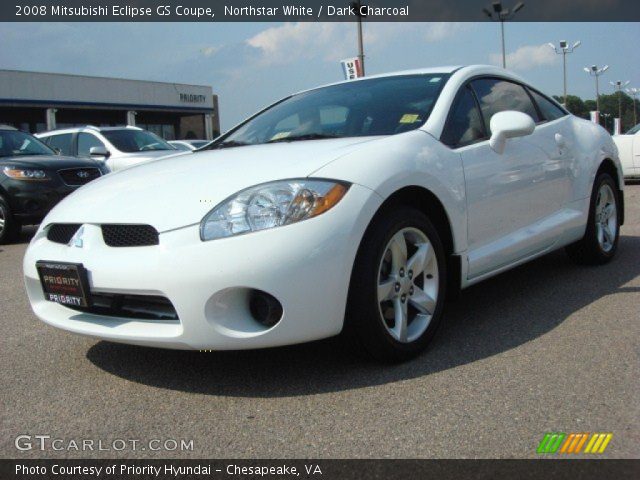 2008 Mitsubishi Eclipse GS Coupe in Northstar White