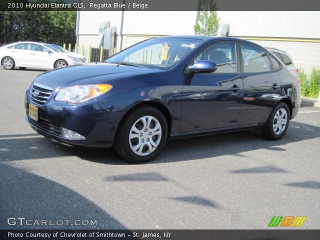 2010 Hyundai Elantra GLS in Regatta Blue