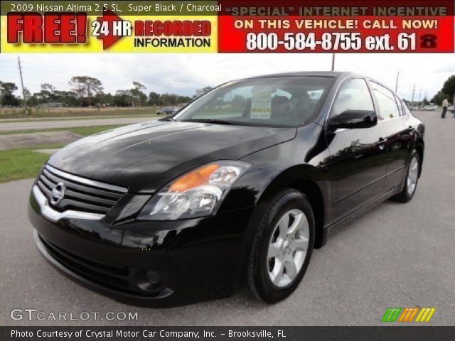 2009 Nissan Altima 2.5 SL in Super Black